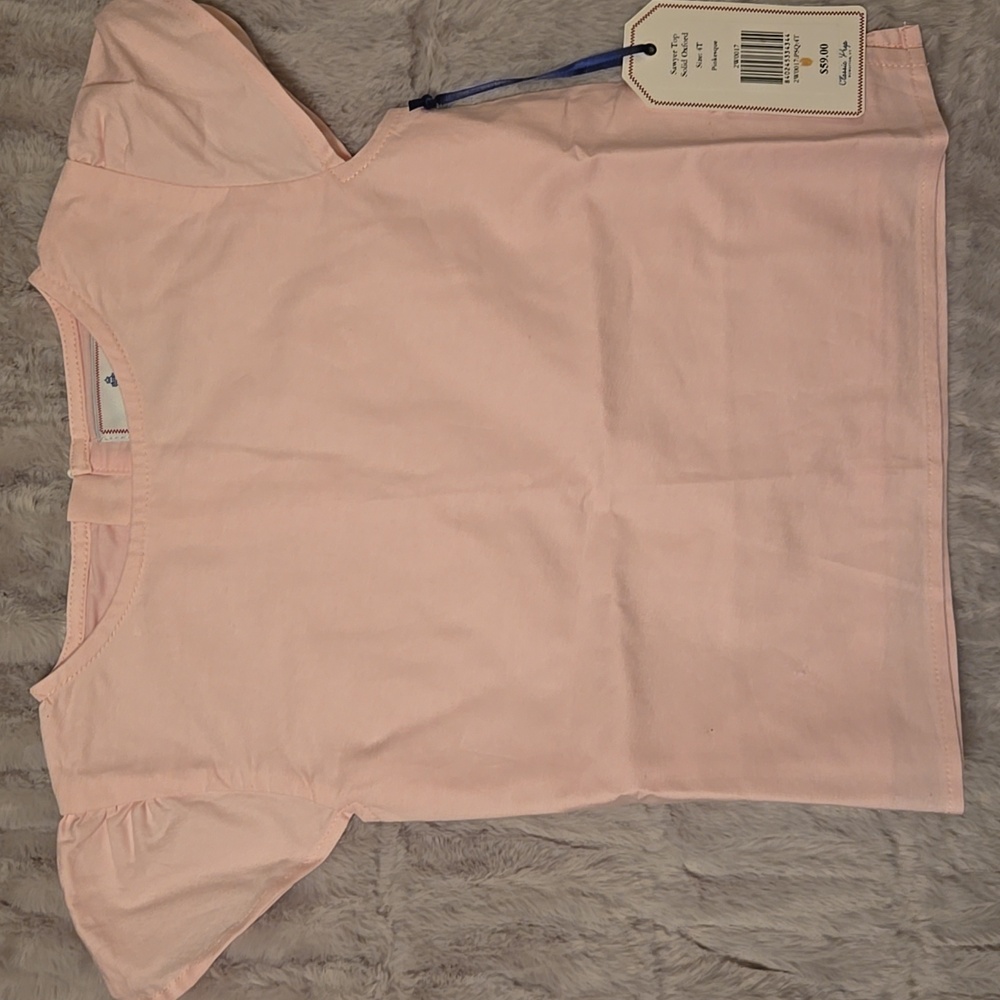 Classic Prep Pink Kids Blouse